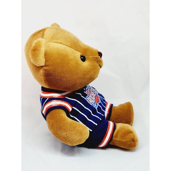 NBA Play By Play Retro 1997 Vintage Animals Houston Rockets Teddy Bear - Picture 11 of 15